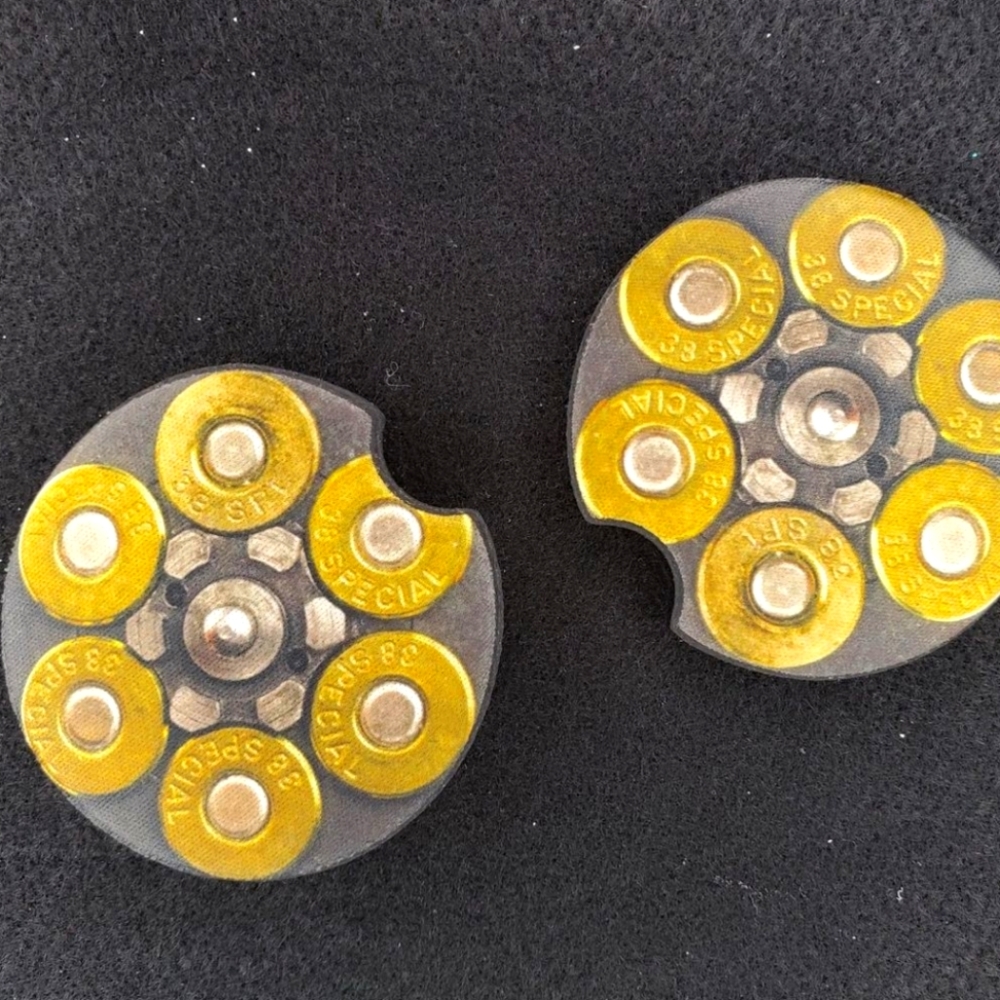 38 mag truck coasters